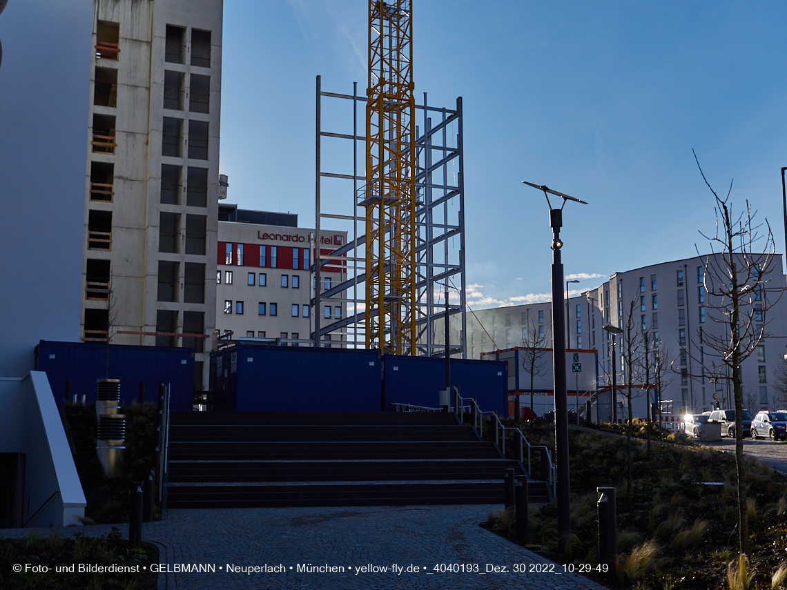 30.12.2022 - Baustelle R.EVO in Neuperlach-Süd